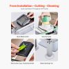 Vegetable Chopper Mandoline Slicer, All-in-1 Food Veggie Cutter with 9 Stainless Steel Blades, Cheese Grater Onion Potato Dicer with Container