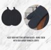 Kitchen Towels and Dishcloths Sets - 16 Pc Kitchen Essentials for New Home, Heat Resistant Silicone Oven Mitts & Pot Holder