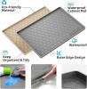 Silicone Under Sink Mat 34" x 22", kitchen Essentials and Gadgets, Shelf liner and Cabinet Protector, Home Organizers and Storage