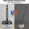 Paper Towel Holder Countertop Kitchen Roll Holder, Premium Stainless Steel for Kitchen Roll Organize