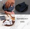 Kitchen Towels and Dishcloths Sets - 16 Pc Kitchen Essentials for New Home, Heat Resistant Silicone Oven Mitts & Pot Holder